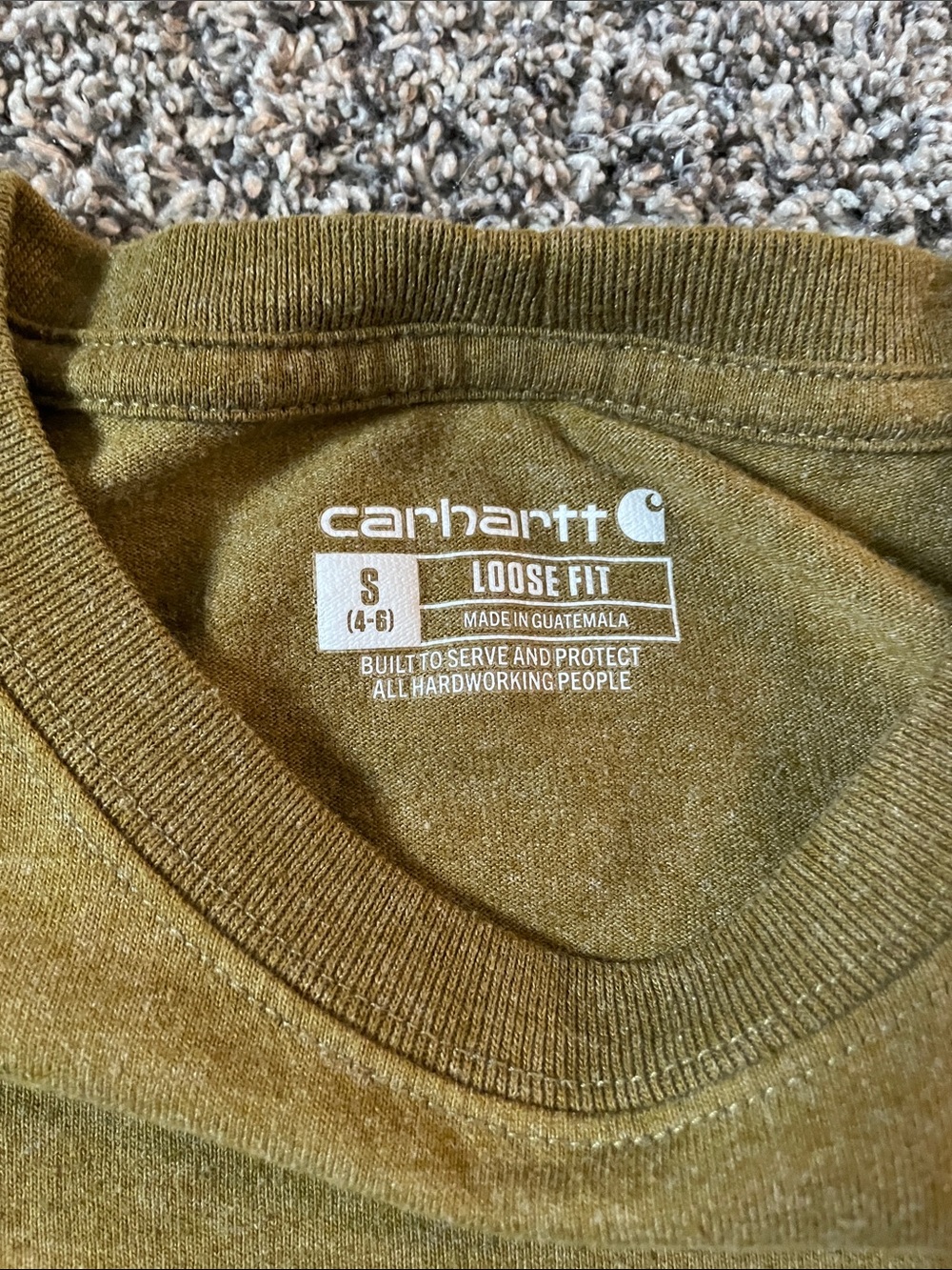 Women’s Carhartt Pocket TShirt NWOT - Picture 3 of 3